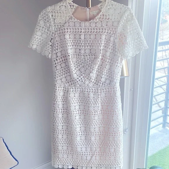 white strawberry dress Off White Ellina Strawberry Dot Dress